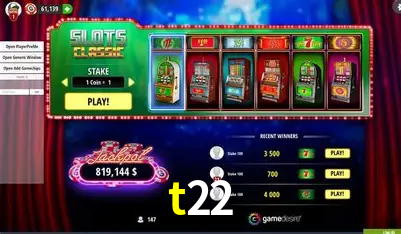 Descubra a Magia dos Jogos de Arcade no t22